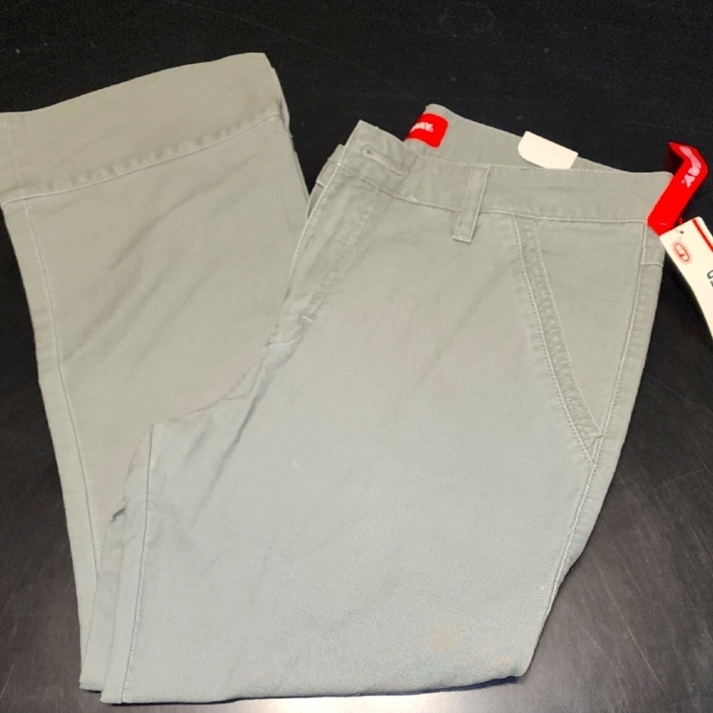 Union Bay Green Cropped Pants Sz 11